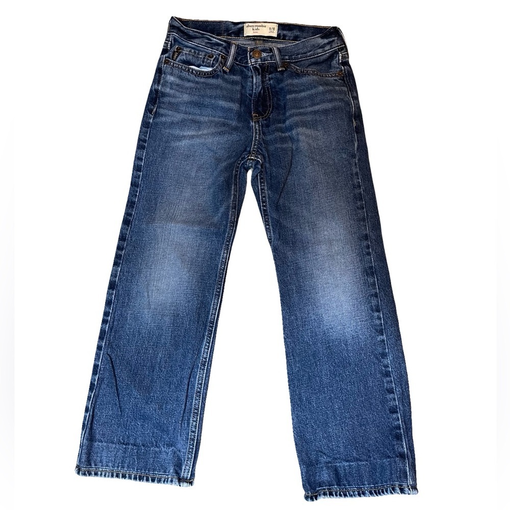 Abercrombie 1892 kids size 9/10 Bootcut Straight Jeans (hem altered) 2’ cuff